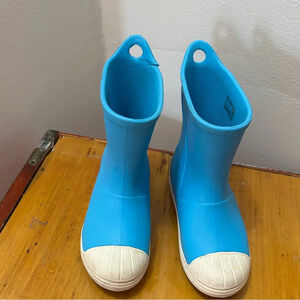 Crocs bump it up rubber rain boots c12
